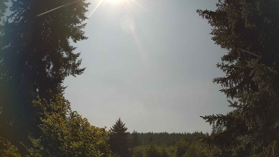 Pacific Northwest skyline timelapse frame from Aug 6th, 2026 at 2:30 PM