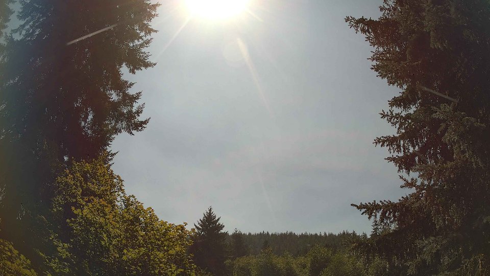 Pacific Northwest skyline timelapse frame from Aug 6th, 2026 at 2:45 PM