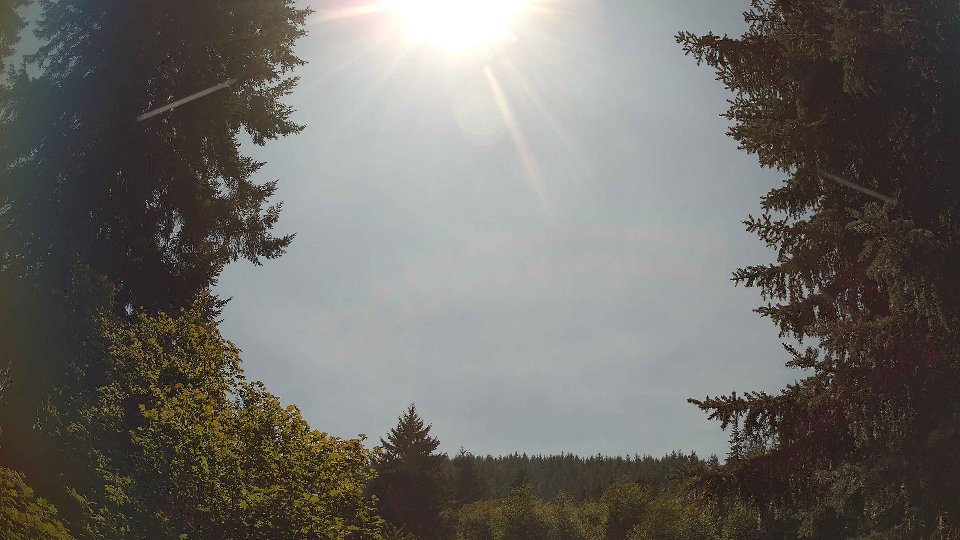 Pacific Northwest skyline timelapse frame from Aug 6th, 2026 at 3:00 PM