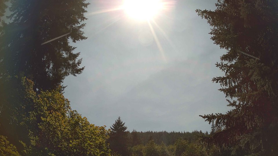 Pacific Northwest skyline timelapse frame from Aug 6th, 2026 at 3:15 PM