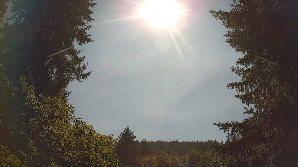 Pacific Northwest skyline timelapse frame from Aug 6th, 2026 at 3:30 PM