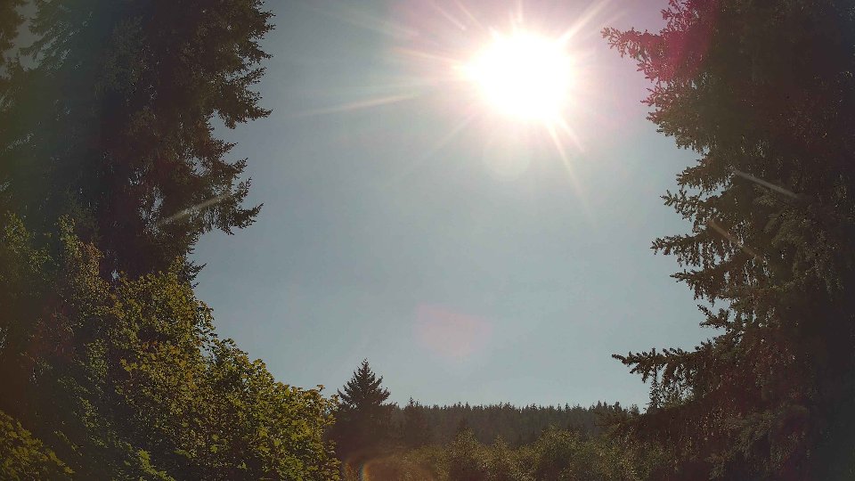 Pacific Northwest skyline timelapse frame from Aug 6th, 2026 at 4:00 PM