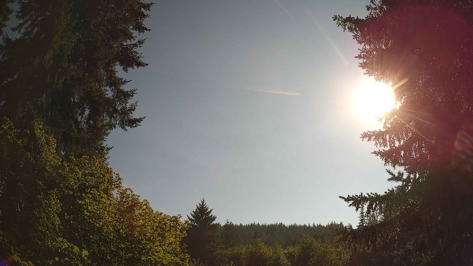 Pacific Northwest skyline timelapse frame from Aug 6th, 2026 at 5:15 PM