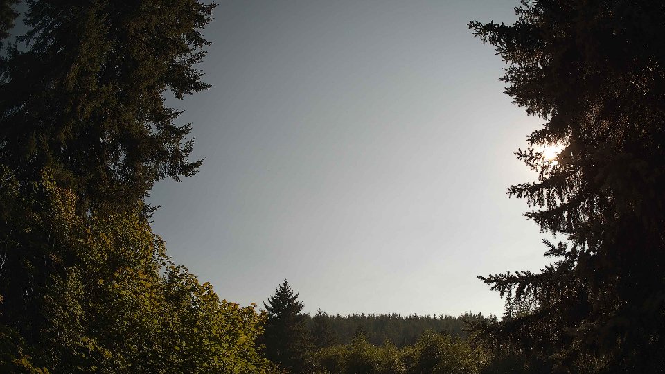 Pacific Northwest skyline timelapse frame from Aug 6th, 2026 at 5:30 PM