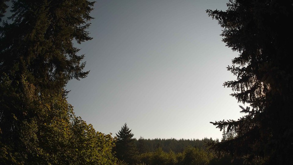 Pacific Northwest skyline timelapse frame from Aug 6th, 2026 at 6:00 PM