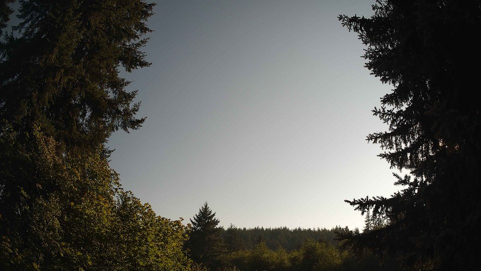 Pacific Northwest skyline timelapse frame from Aug 6th, 2026 at 6:15 PM