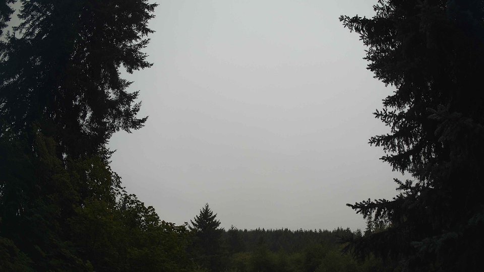 Pacific Northwest skyline timelapse frame from Aug 7th, 2026 at 6:15 AM