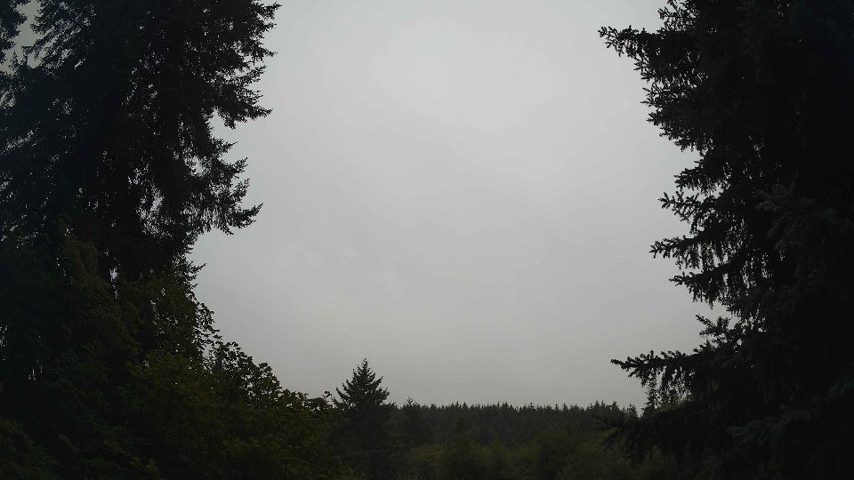 Pacific Northwest skyline timelapse frame from Aug 7th, 2026 at 6:30 AM