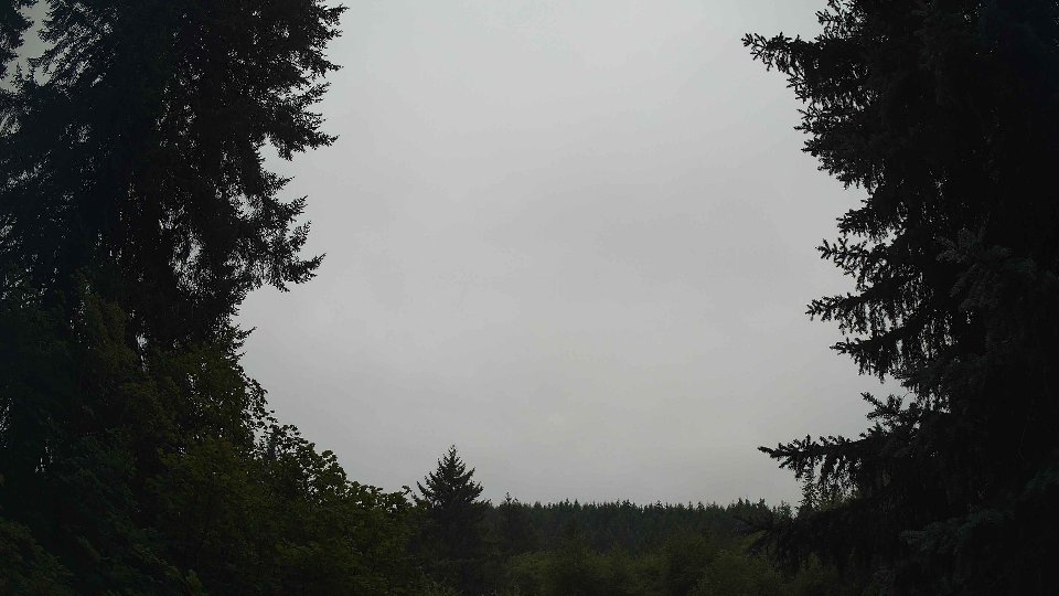 Pacific Northwest skyline timelapse frame from Aug 7th, 2026 at 9:15 AM