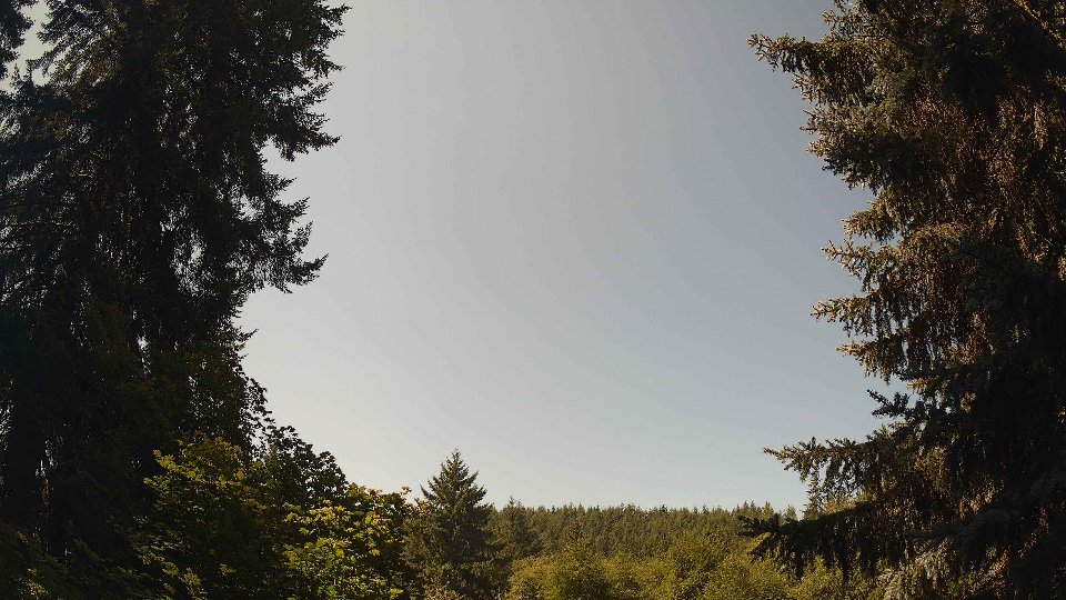 Pacific Northwest skyline timelapse frame from Aug 7th, 2026 at 11:45 AM