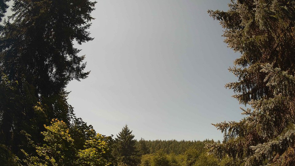 Pacific Northwest skyline timelapse frame from Aug 7th, 2026 at 12:15 PM