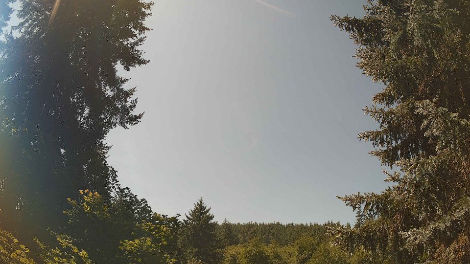 Pacific Northwest skyline timelapse frame from Aug 7th, 2026 at 12:30 PM