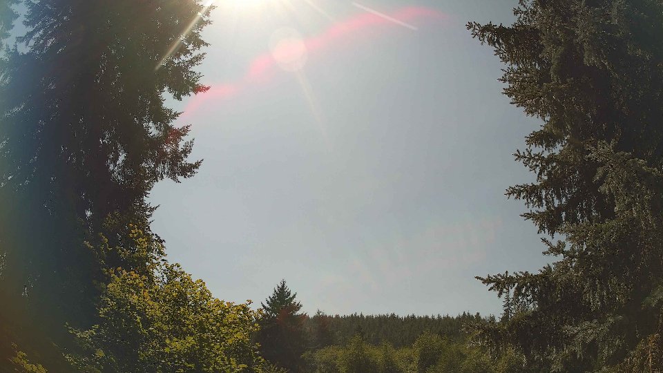 Pacific Northwest skyline timelapse frame from Aug 7th, 2026 at 2:15 PM