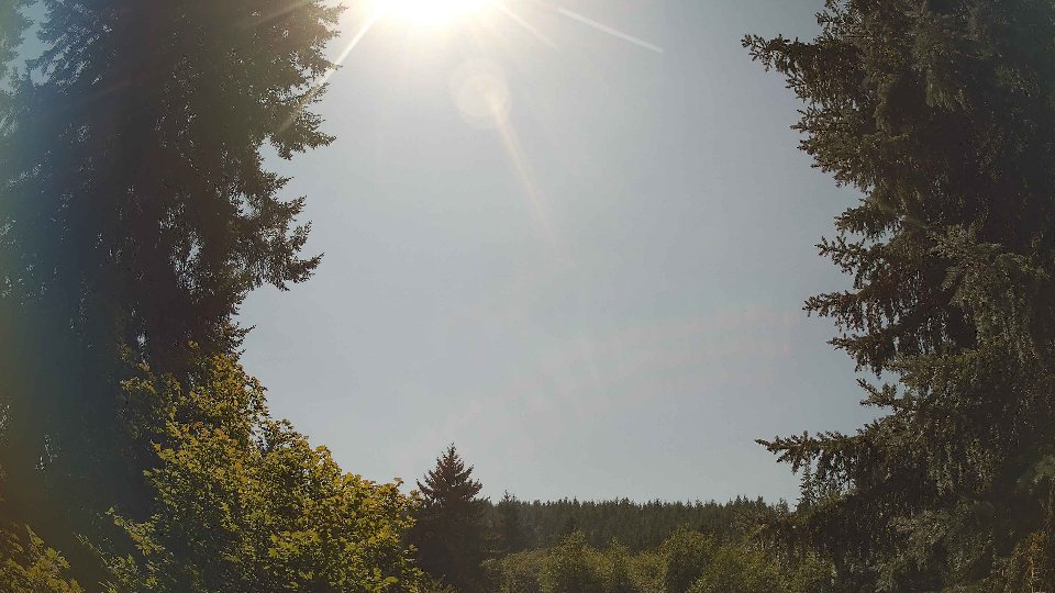 Pacific Northwest skyline timelapse frame from Aug 7th, 2026 at 2:30 PM
