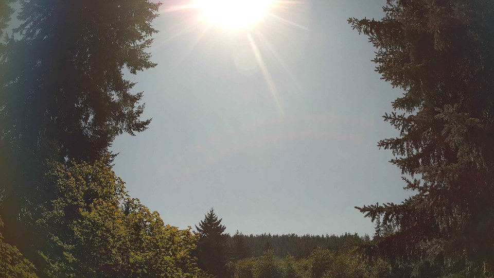 Pacific Northwest skyline timelapse frame from Aug 7th, 2026 at 3:00 PM