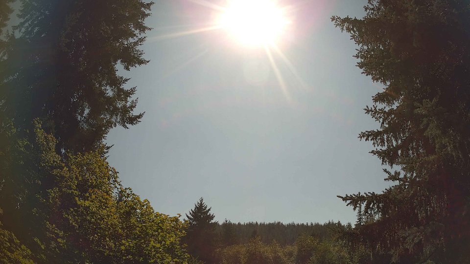 Pacific Northwest skyline timelapse frame from Aug 7th, 2026 at 3:30 PM