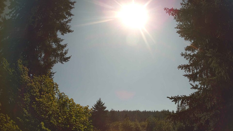 Pacific Northwest skyline timelapse frame from Aug 7th, 2026 at 3:45 PM