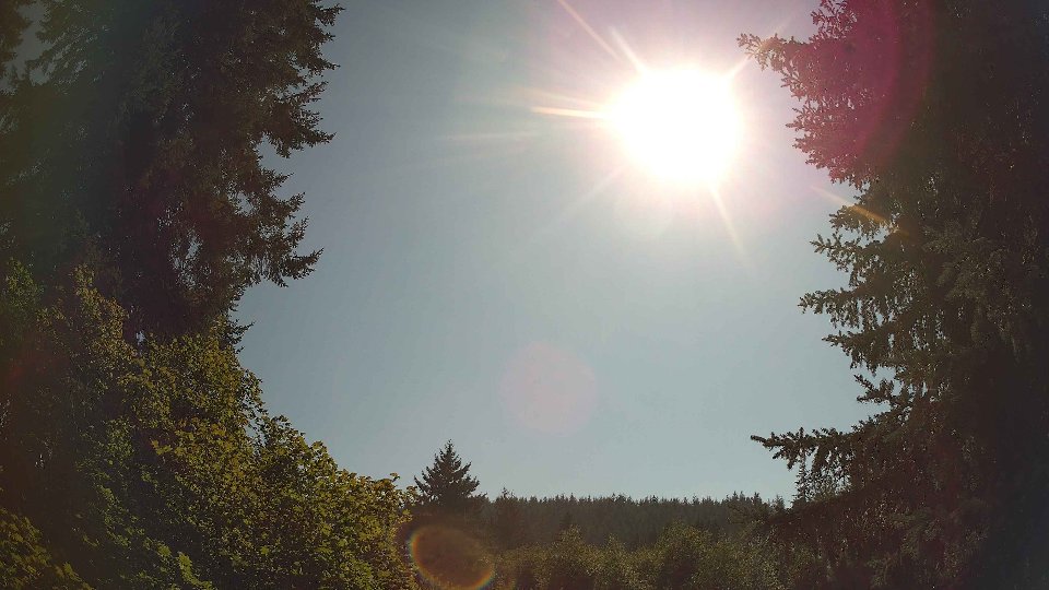 Pacific Northwest skyline timelapse frame from Aug 7th, 2026 at 4:15 PM