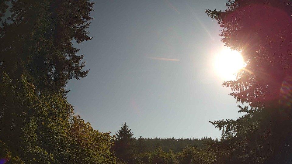 Pacific Northwest skyline timelapse frame from Aug 7th, 2026 at 5:15 PM