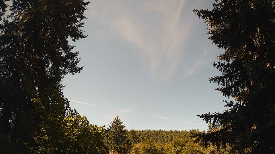 Pacific Northwest skyline timelapse frame from Aug 8th, 2026 at 11:30 AM