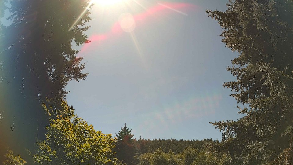 Pacific Northwest skyline timelapse frame from Aug 8th, 2026 at 2:15 PM