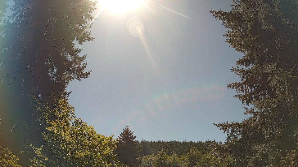 Pacific Northwest skyline timelapse frame from Aug 8th, 2026 at 2:30 PM