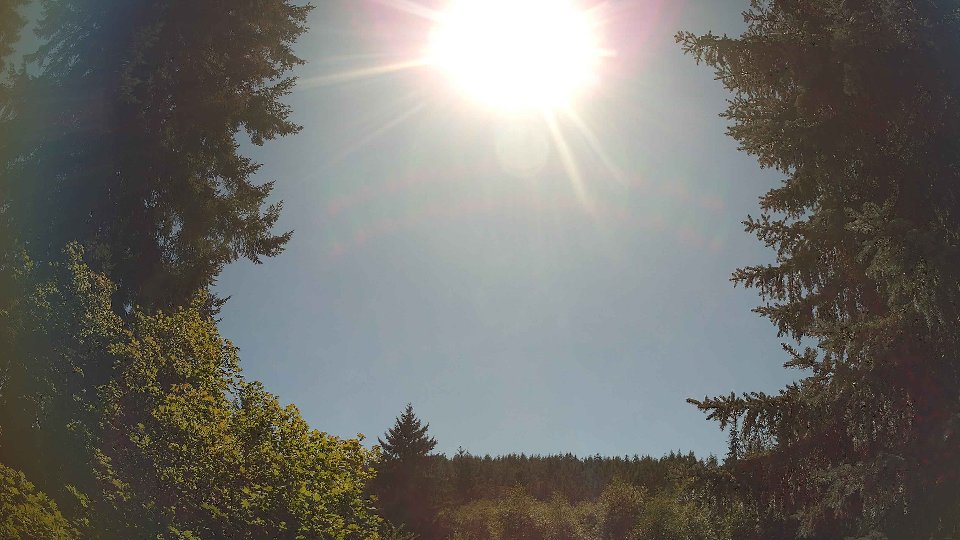 Pacific Northwest skyline timelapse frame from Aug 8th, 2026 at 3:30 PM