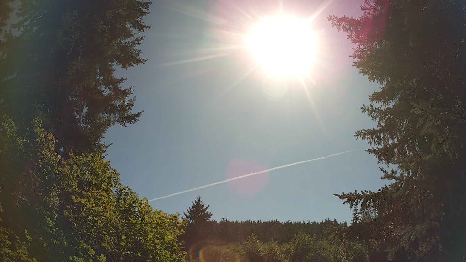 Pacific Northwest skyline timelapse frame from Aug 8th, 2026 at 4:00 PM