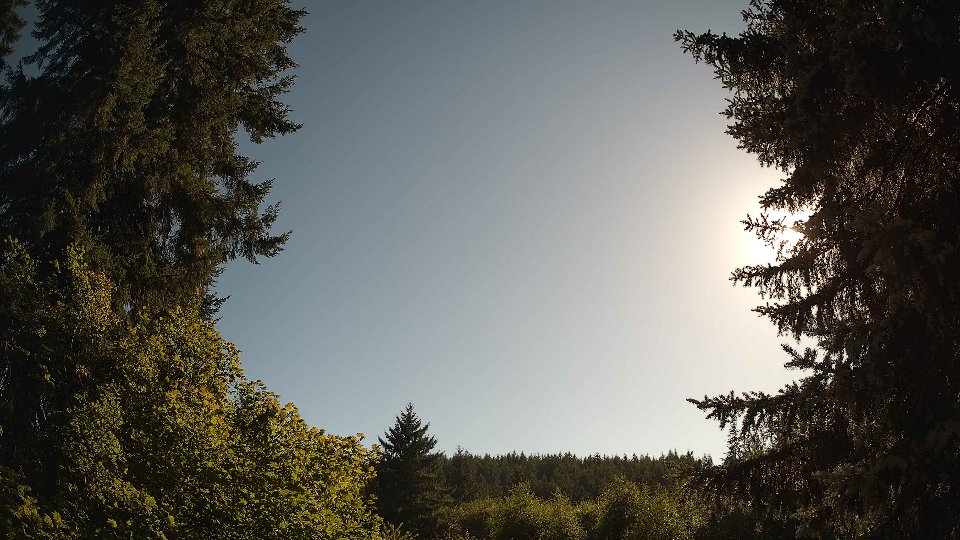 Pacific Northwest skyline timelapse frame from Aug 8th, 2026 at 5:30 PM