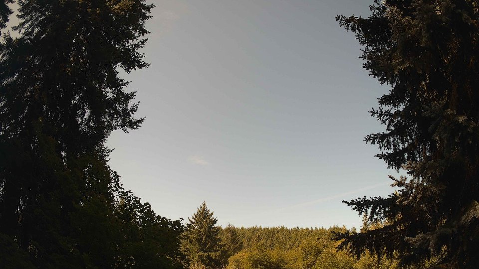 Pacific Northwest skyline timelapse frame from Aug 9th, 2026 at 10:30 AM