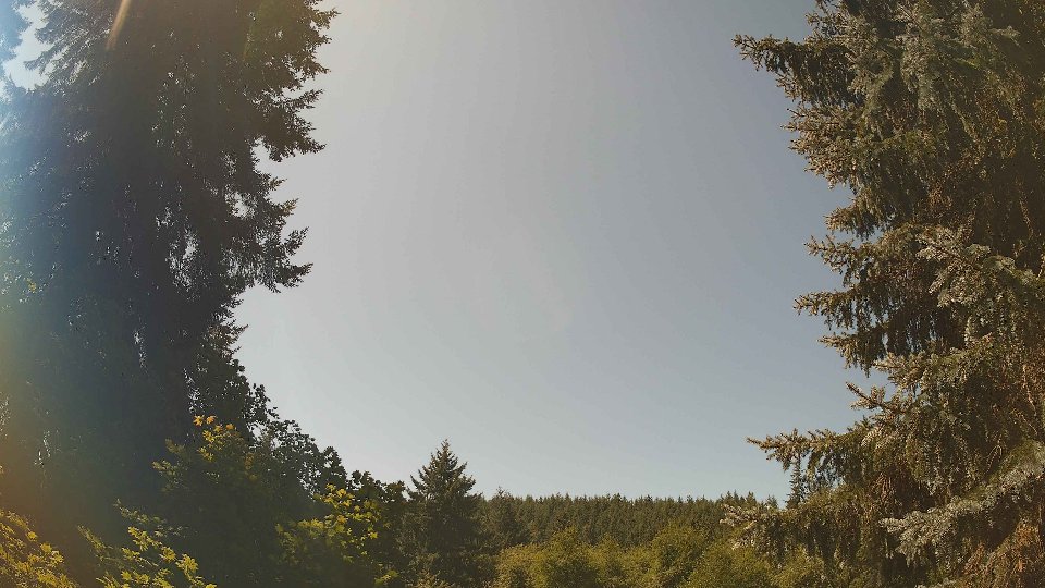 Pacific Northwest skyline timelapse frame from Aug 9th, 2026 at 12:30 PM