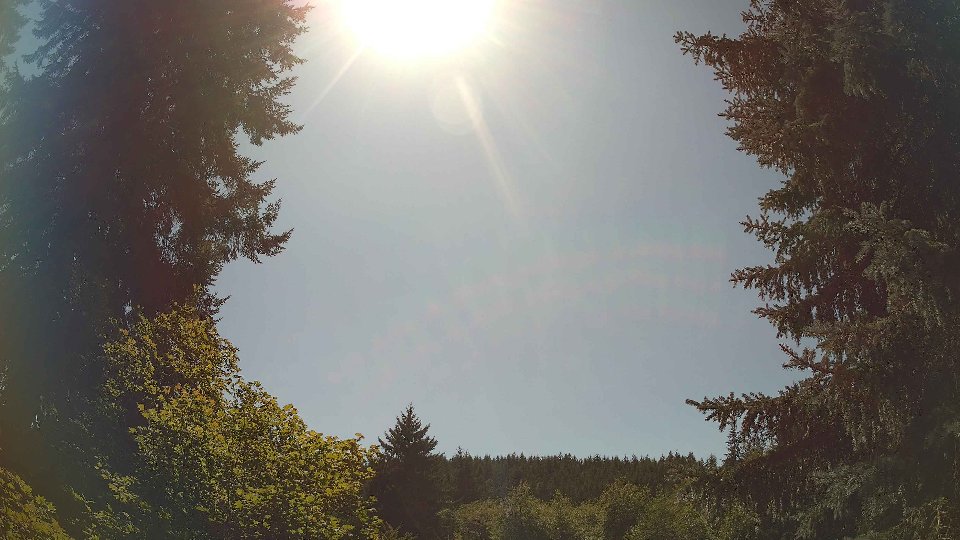 Pacific Northwest skyline timelapse frame from Aug 9th, 2026 at 2:45 PM