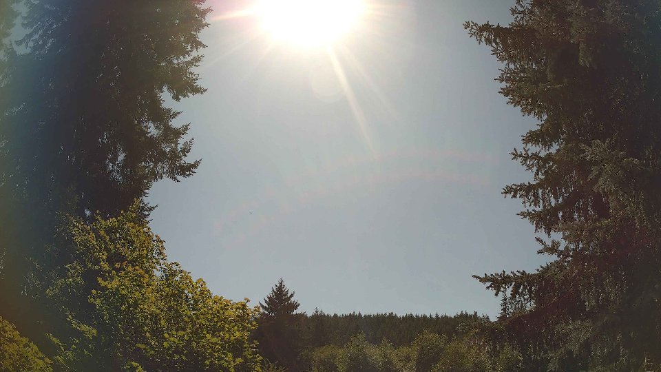 Pacific Northwest skyline timelapse frame from Aug 9th, 2026 at 3:00 PM
