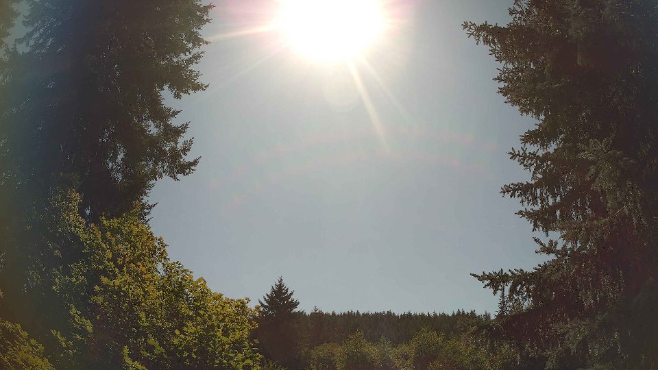 Pacific Northwest skyline timelapse frame from Aug 9th, 2026 at 3:15 PM