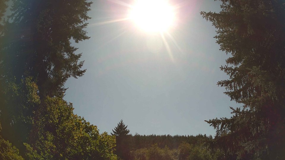 Pacific Northwest skyline timelapse frame from Aug 9th, 2026 at 3:30 PM