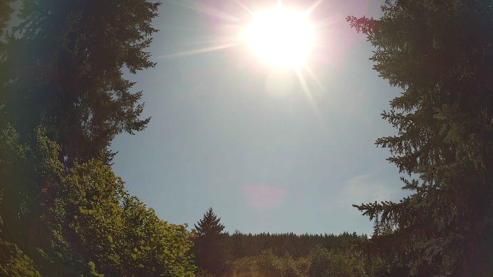 Pacific Northwest skyline timelapse frame from Aug 9th, 2026 at 3:45 PM