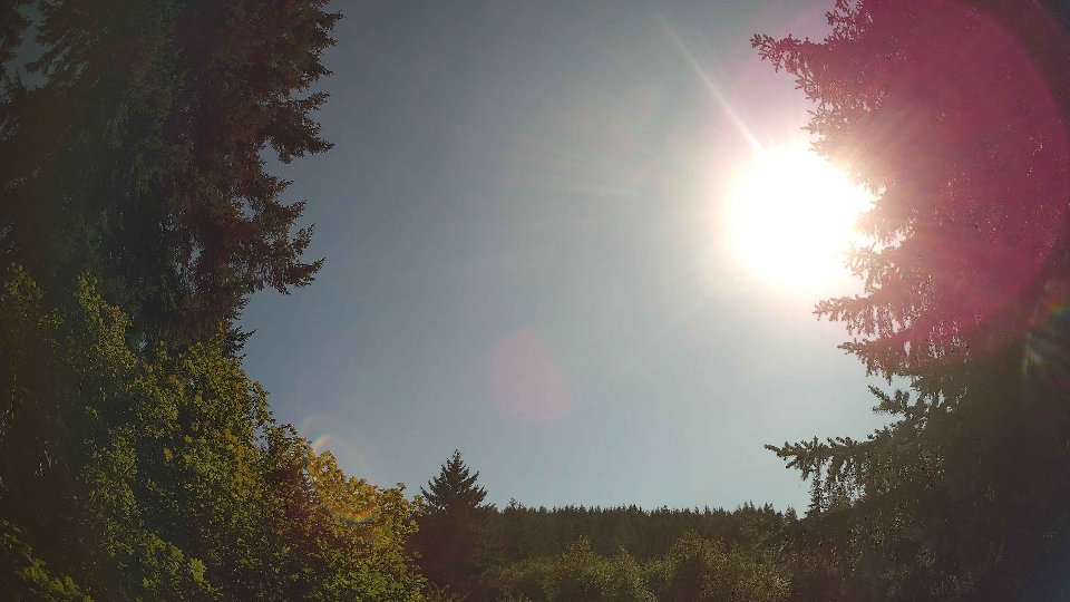 Pacific Northwest skyline timelapse frame from Aug 9th, 2026 at 5:00 PM