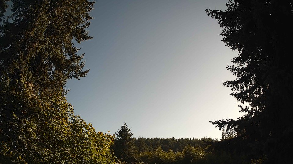 Pacific Northwest skyline timelapse frame from Aug 9th, 2026 at 6:30 PM