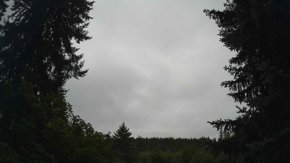 Pacific Northwest skyline timelapse frame from Aug 10th, 2026 at 12:00 PM