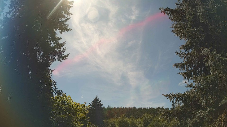 Pacific Northwest skyline timelapse frame from Aug 10th, 2026 at 2:00 PM