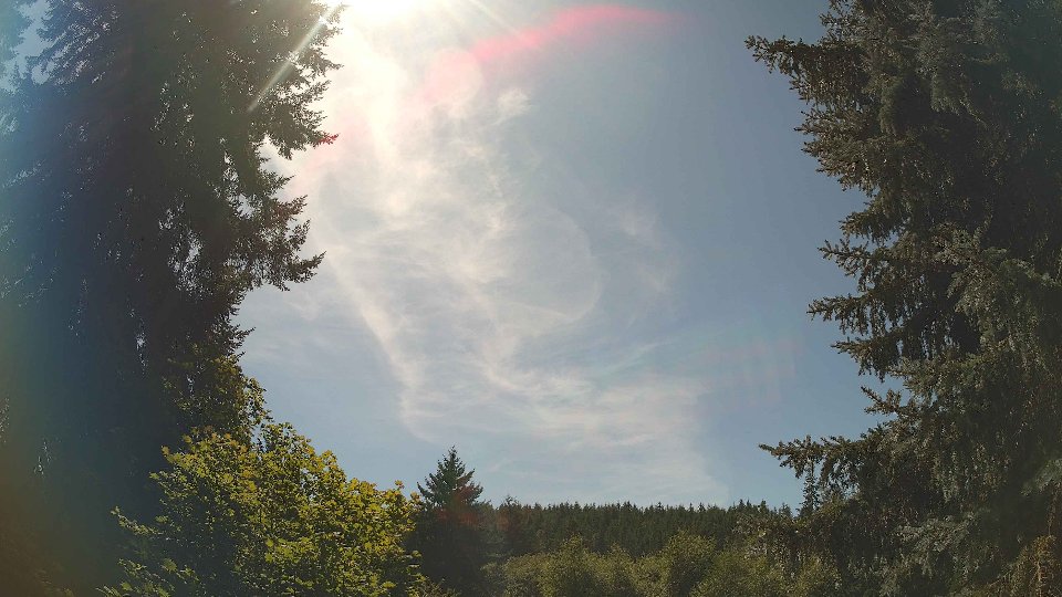 Pacific Northwest skyline timelapse frame from Aug 10th, 2026 at 2:15 PM