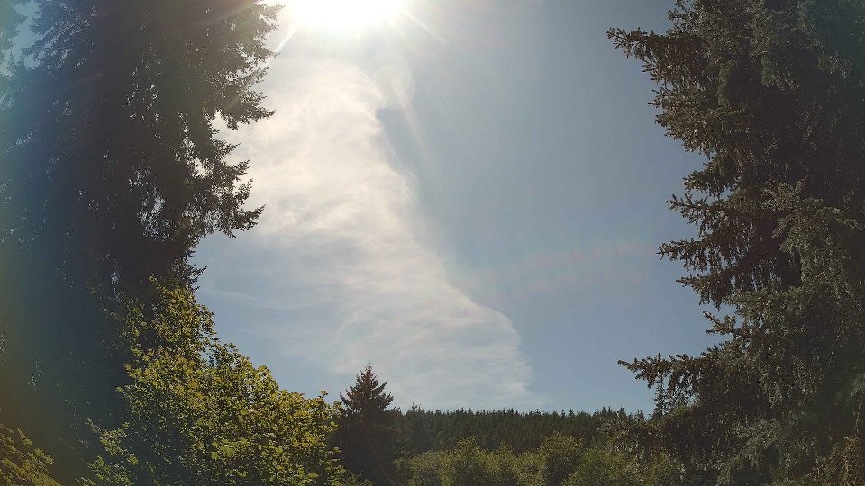 Pacific Northwest skyline timelapse frame from Aug 10th, 2026 at 2:30 PM