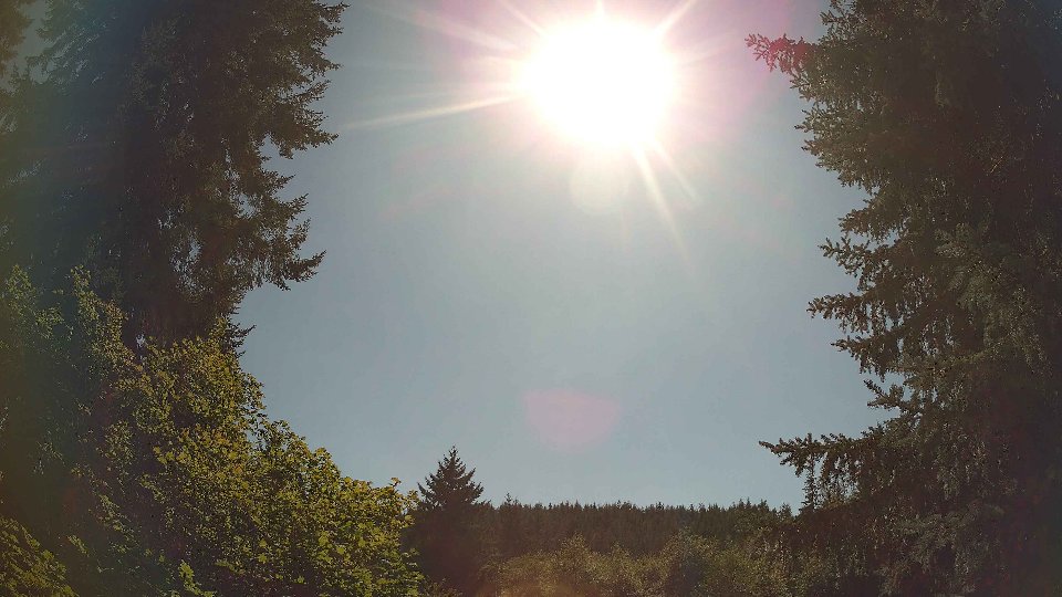 Pacific Northwest skyline timelapse frame from Aug 10th, 2026 at 3:45 PM