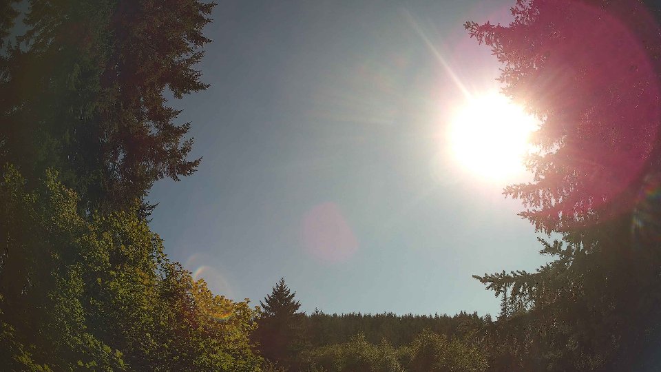 Pacific Northwest skyline timelapse frame from Aug 10th, 2026 at 5:00 PM