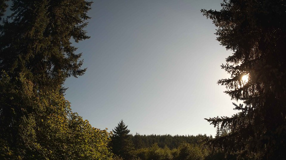 Pacific Northwest skyline timelapse frame from Aug 10th, 2026 at 5:45 PM