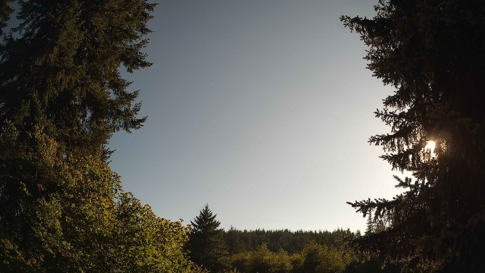 Pacific Northwest skyline timelapse frame from Aug 10th, 2026 at 6:00 PM
