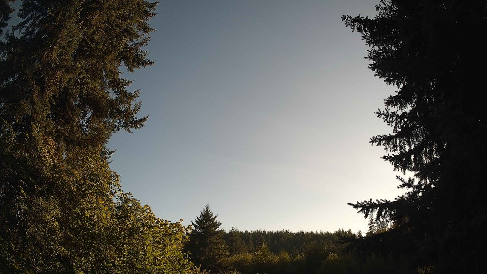 Pacific Northwest skyline timelapse frame from Aug 10th, 2026 at 6:45 PM