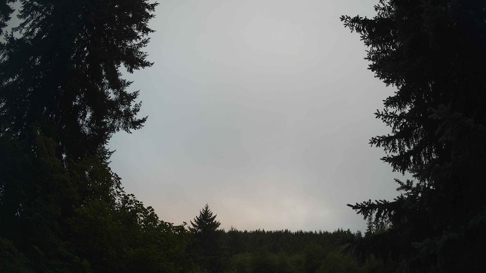Pacific Northwest skyline timelapse frame from Aug 11th, 2026 at 6:30 AM