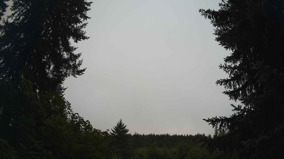 Pacific Northwest skyline timelapse frame from Aug 11th, 2026 at 7:00 AM