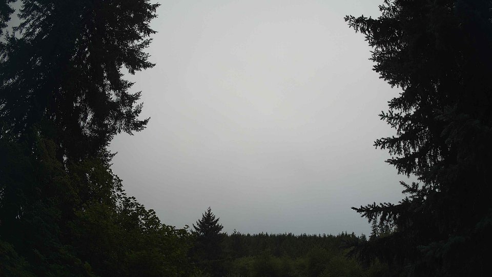 Pacific Northwest skyline timelapse frame from Aug 11th, 2026 at 7:15 AM